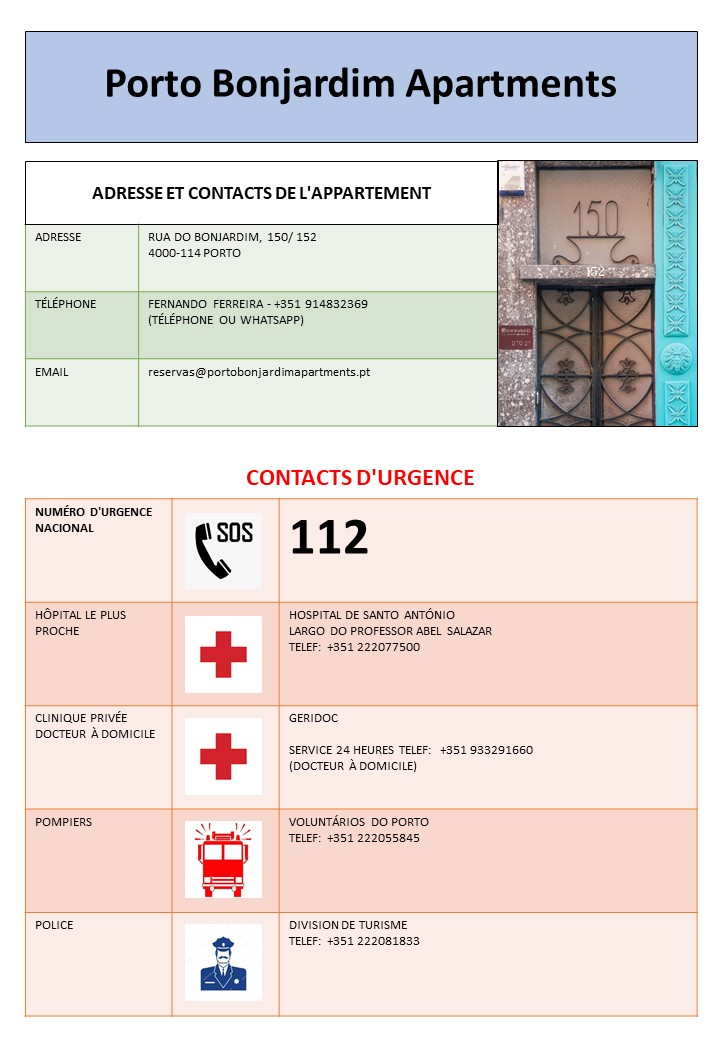 FR Contact Urgence